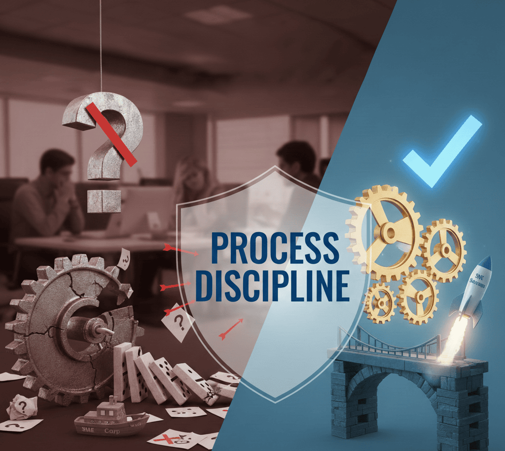 Why Good Decisions Fail in SMEs – And How Process Discipline Fixes It
