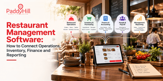 Restaurant Management Software: How to connect Operation, Inventory, Finance and Reporting